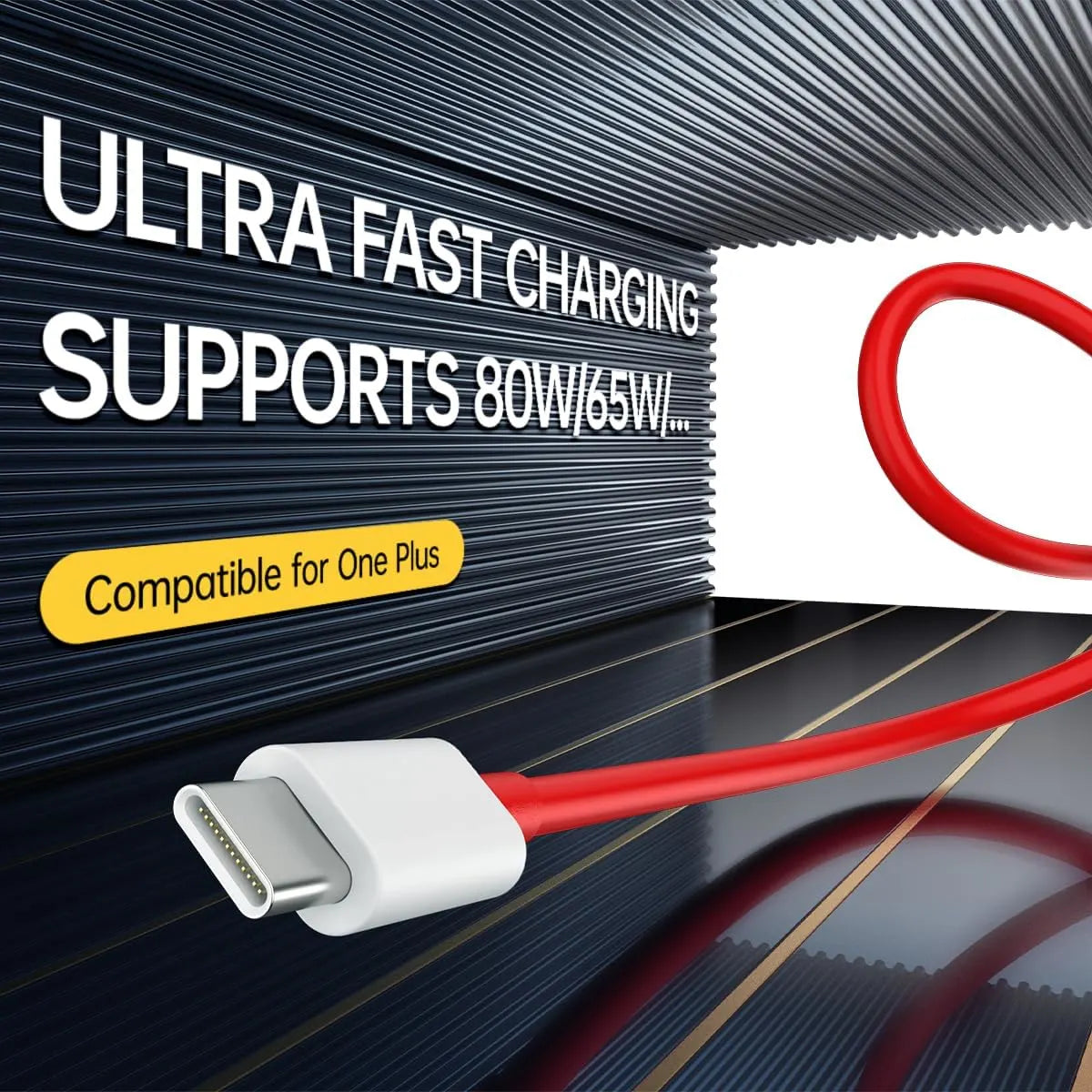 OnePlus fast charging adapter 100W SuperVOOC technology