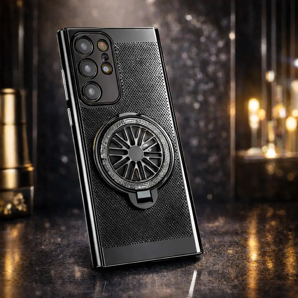 Rotating Wheel Stand Case - Samsung