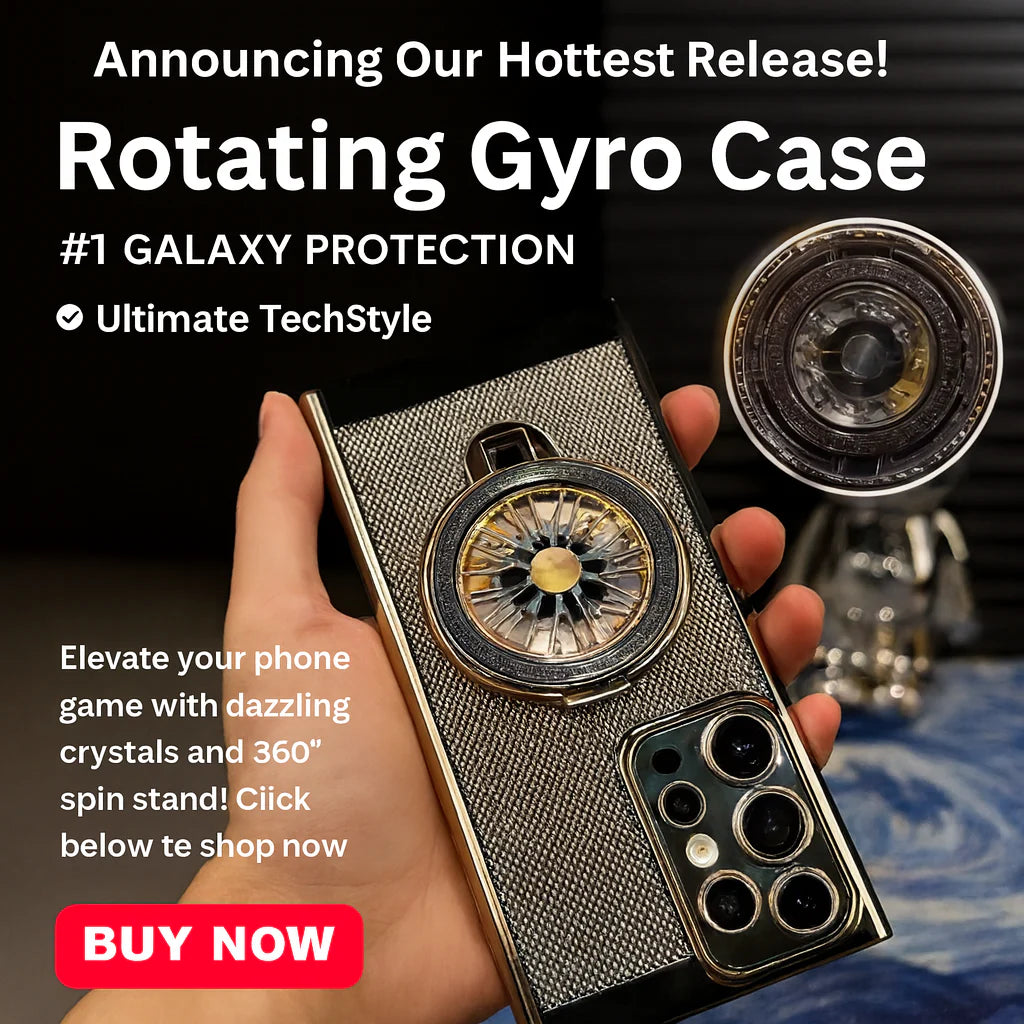 Rotating Wheel Stand Case - Samsung