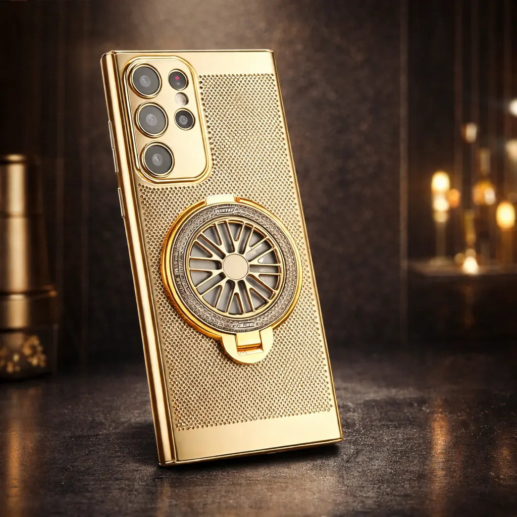 Rotating Wheel Stand Case - Samsung