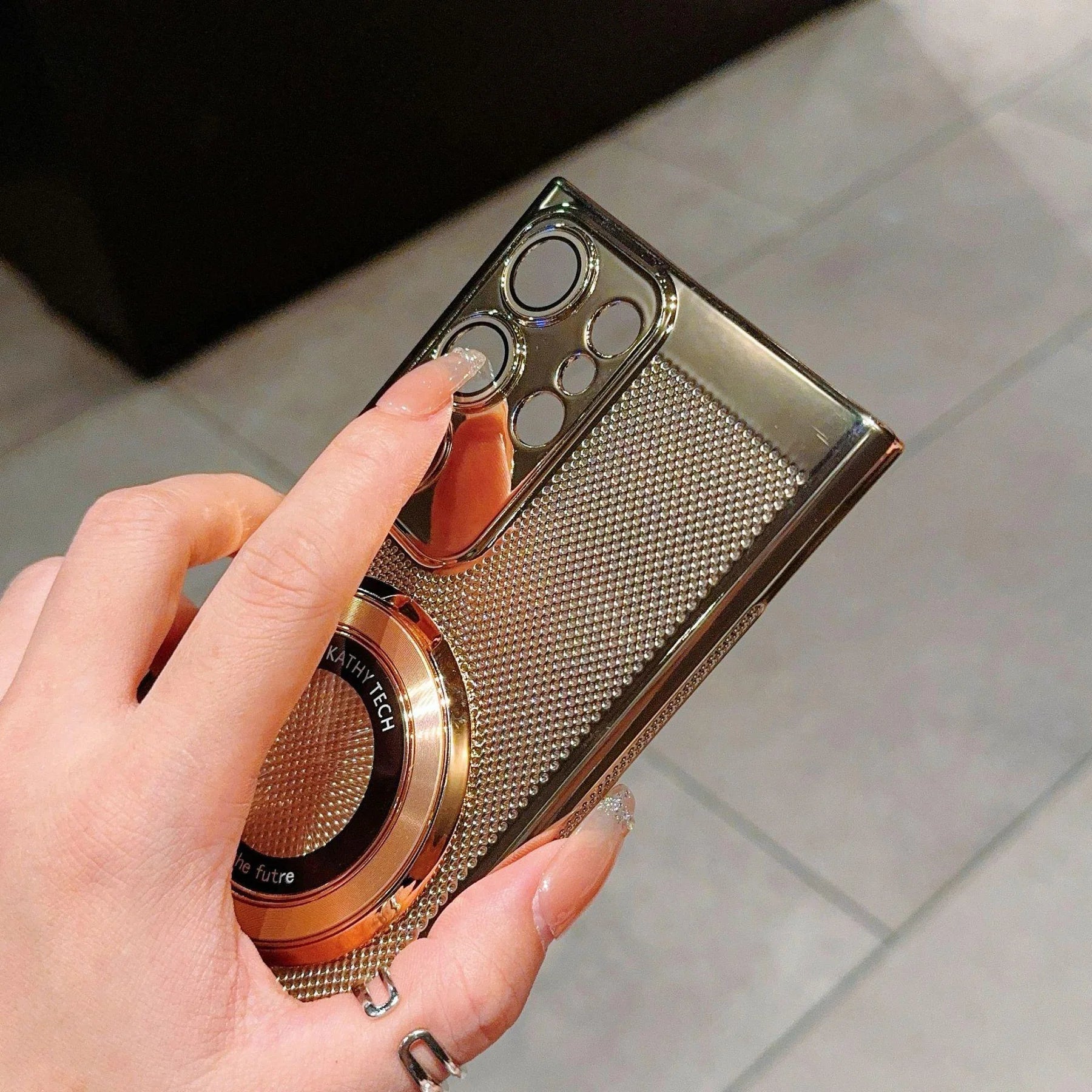 360° Rotating Wheel Stand Samsung Case