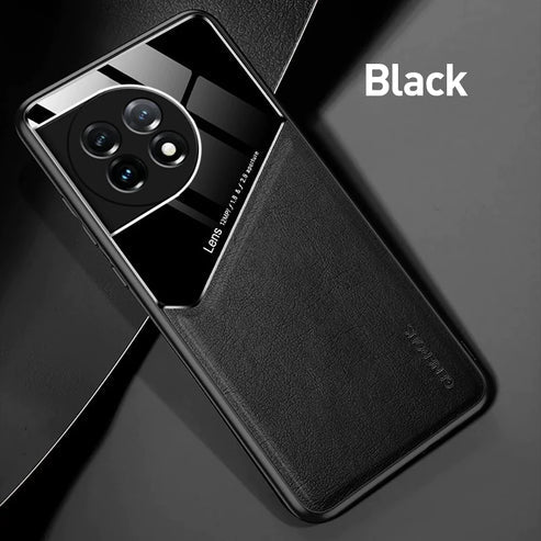 Luxe Guard Hard PC Leather Case - OnePlus