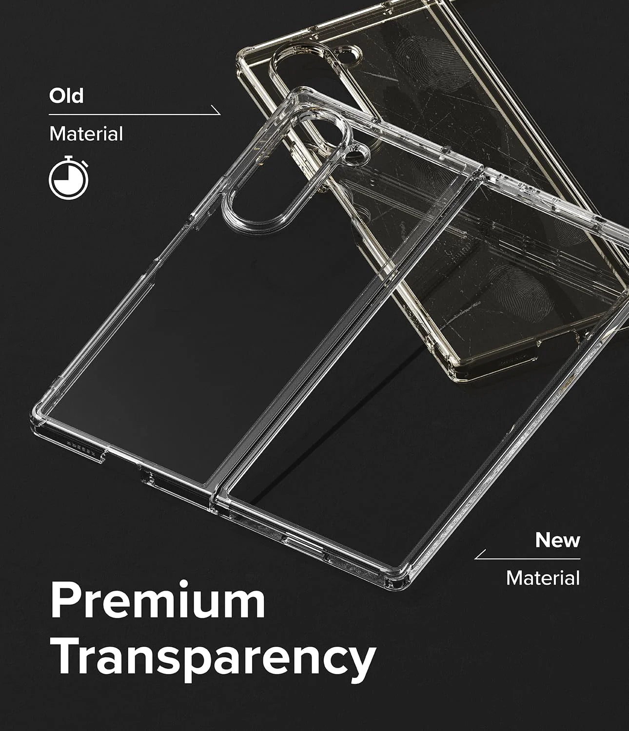Samsung Z Fold 6 slim clear protective case