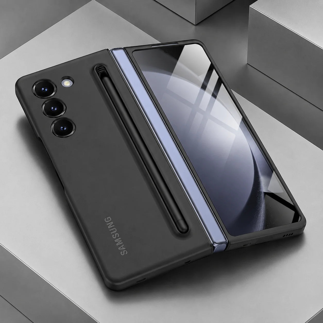 Samsung Z Fold S Pen Glass Case