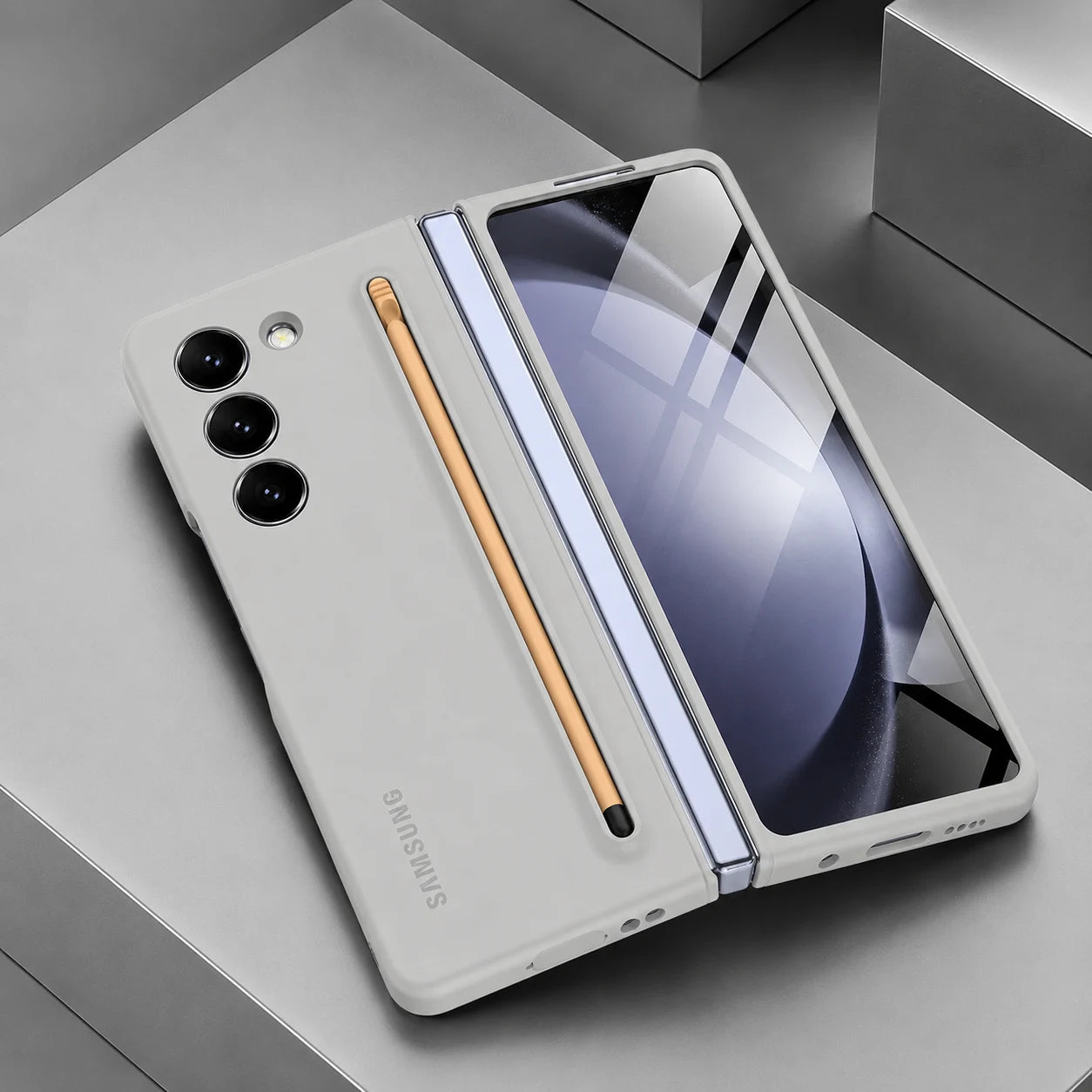 Samsung Z Fold S Pen Glass Case