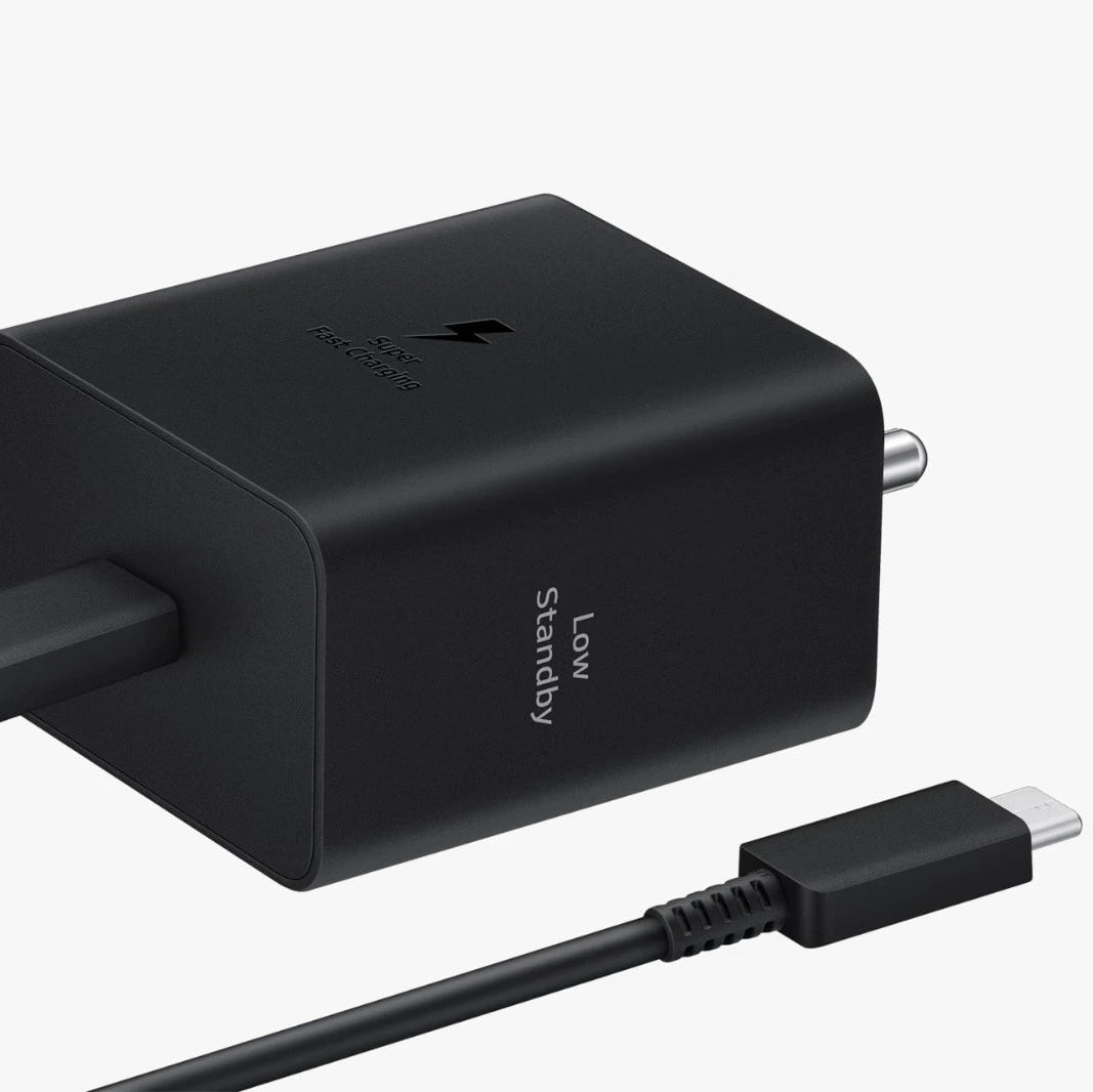 Samsung 45W Super Fast Charging Adapter with USB-C Type-C Cable