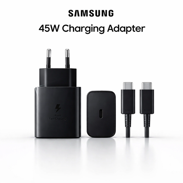 Samsung 45W Super Fast Charging Adapter with Type-C Cable