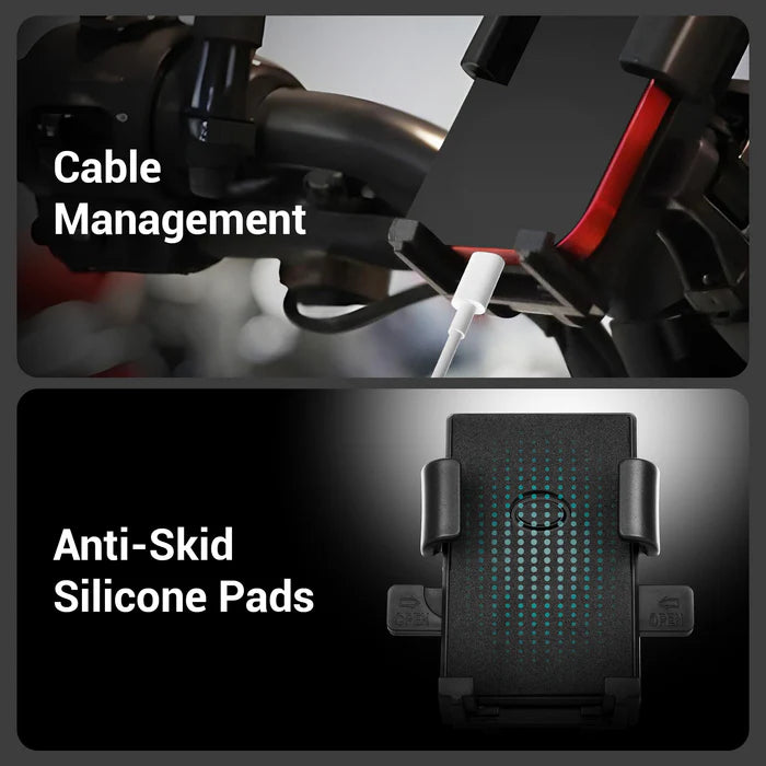 Casesaccessories mobile phone holder for bike and scooty