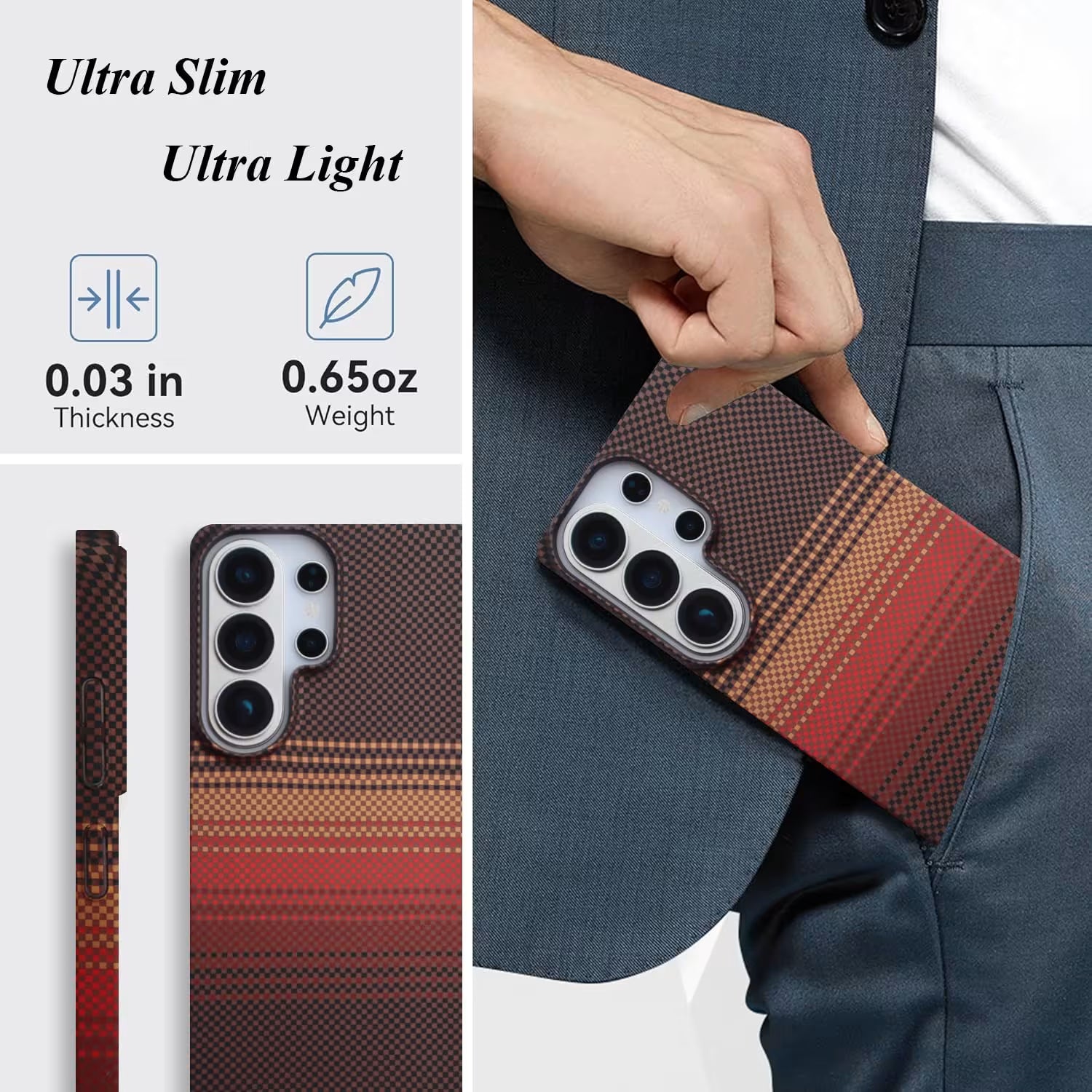 Slim edge case Galaxy S26 Ultra
