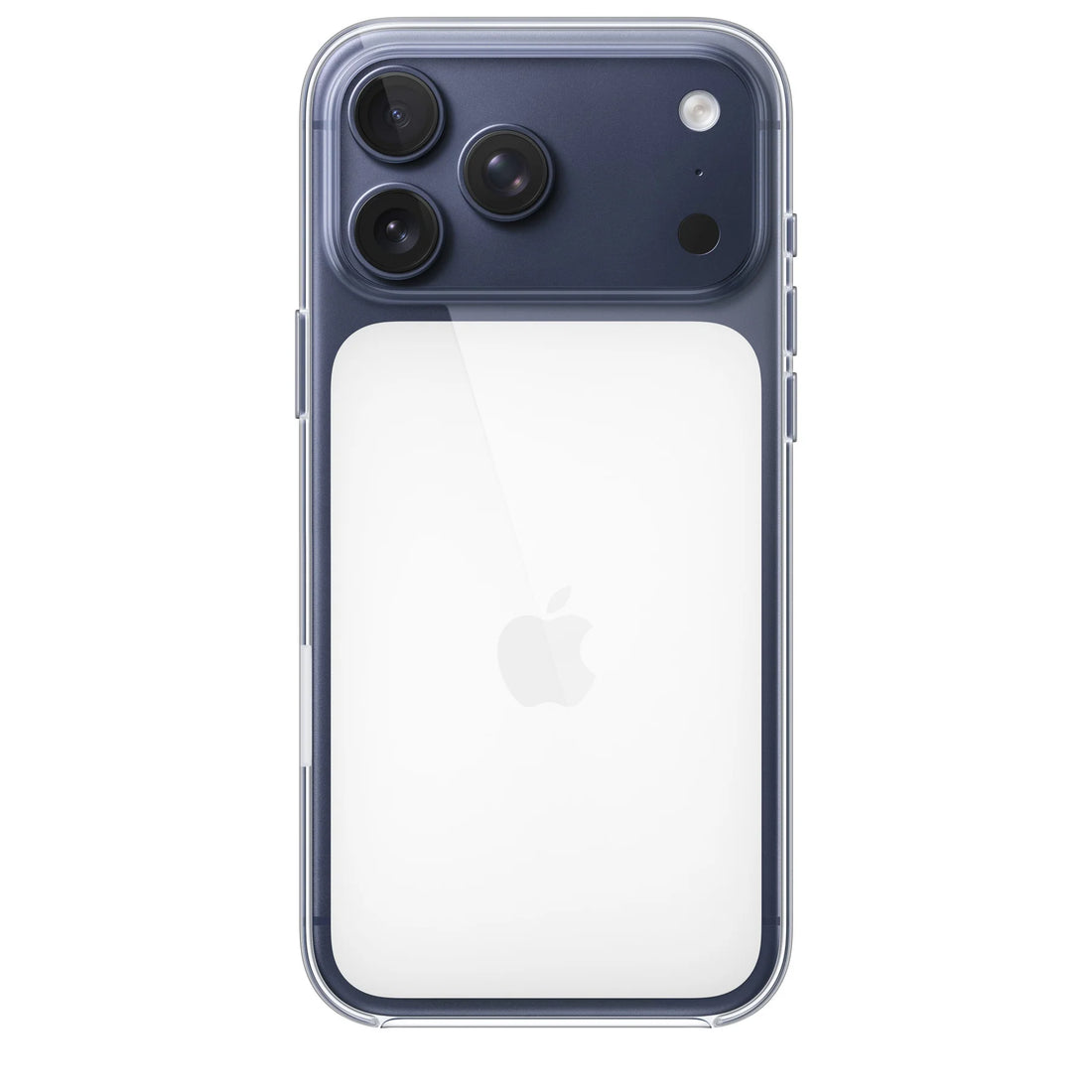 Ultra-Clear IC Transparent Case for iPhone 17 Series -orange