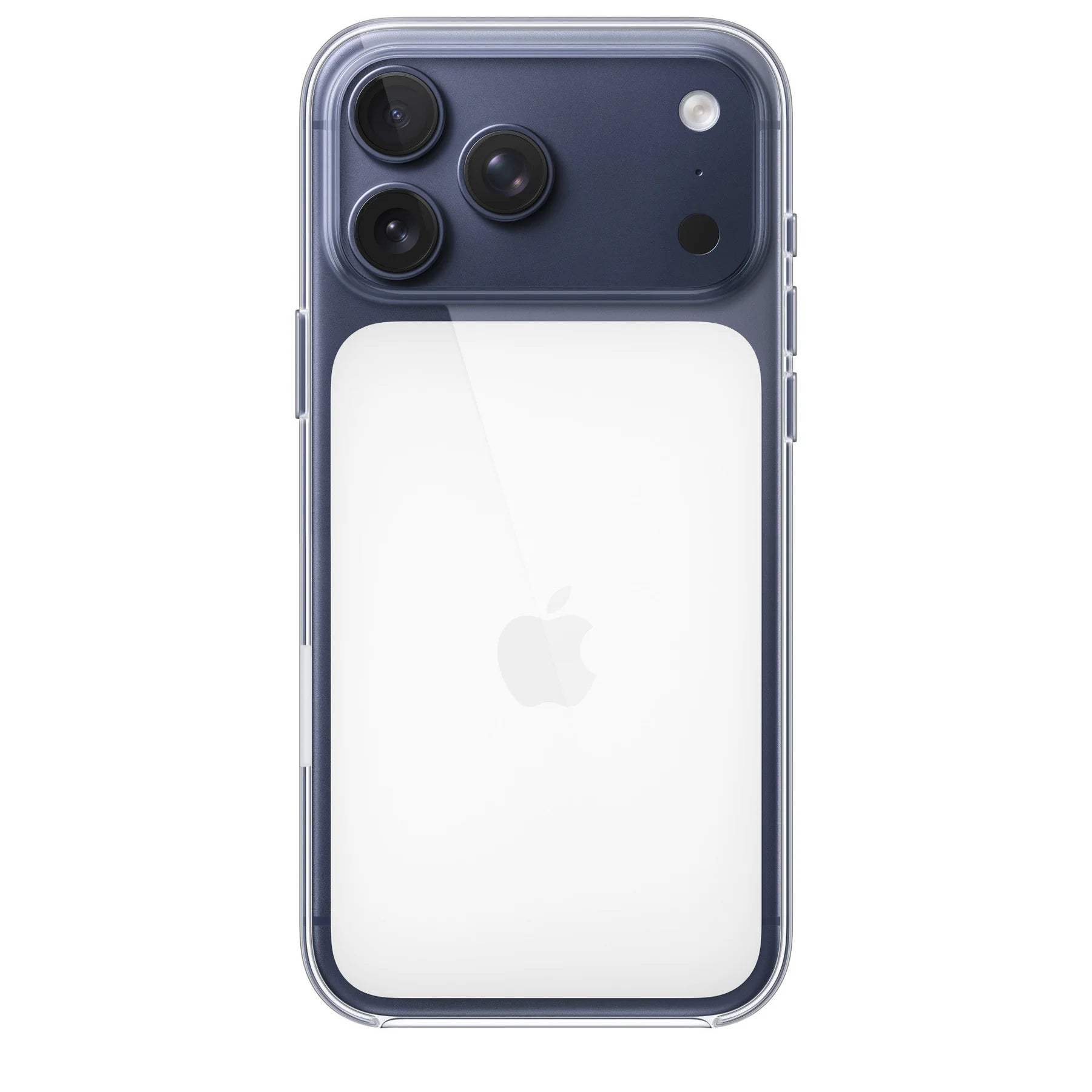 Ultra-Clear IC Transparent Case for iPhone 17 Series- blue