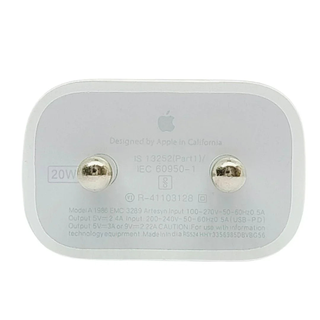 20W USB-C Power Adapter for All iPhone, AirPods & iPad