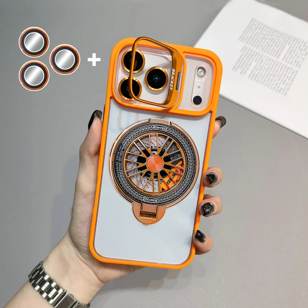 Velocity Wheel Grip Case - orange