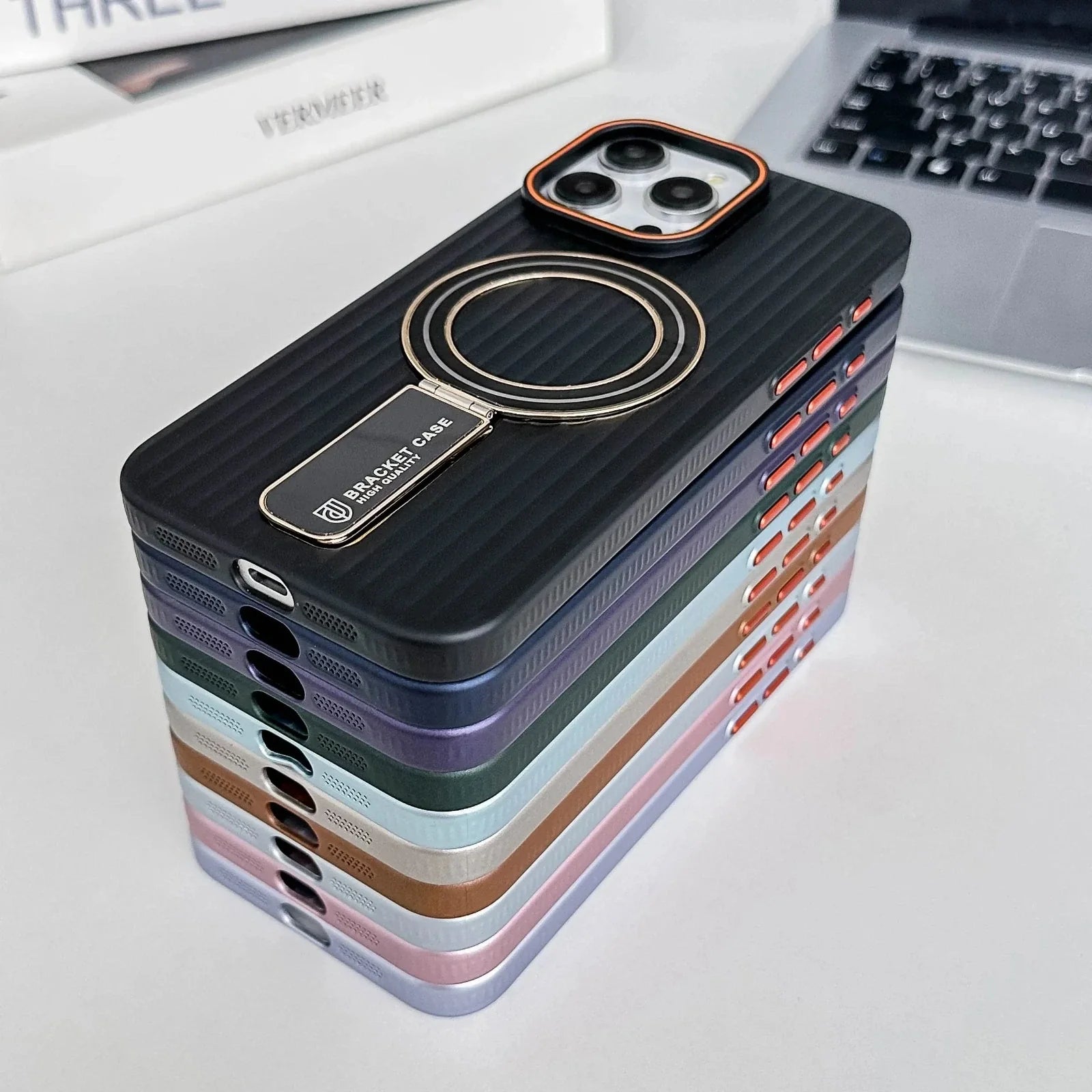 Armor Case with Ring Stand