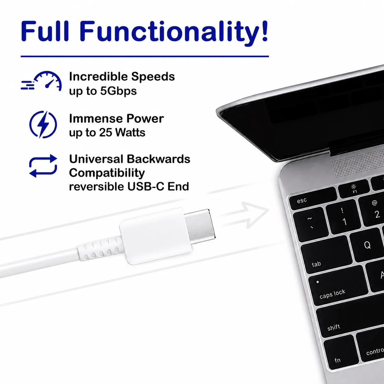 Samsung USB-A to USB-C Charging Cable – 1m