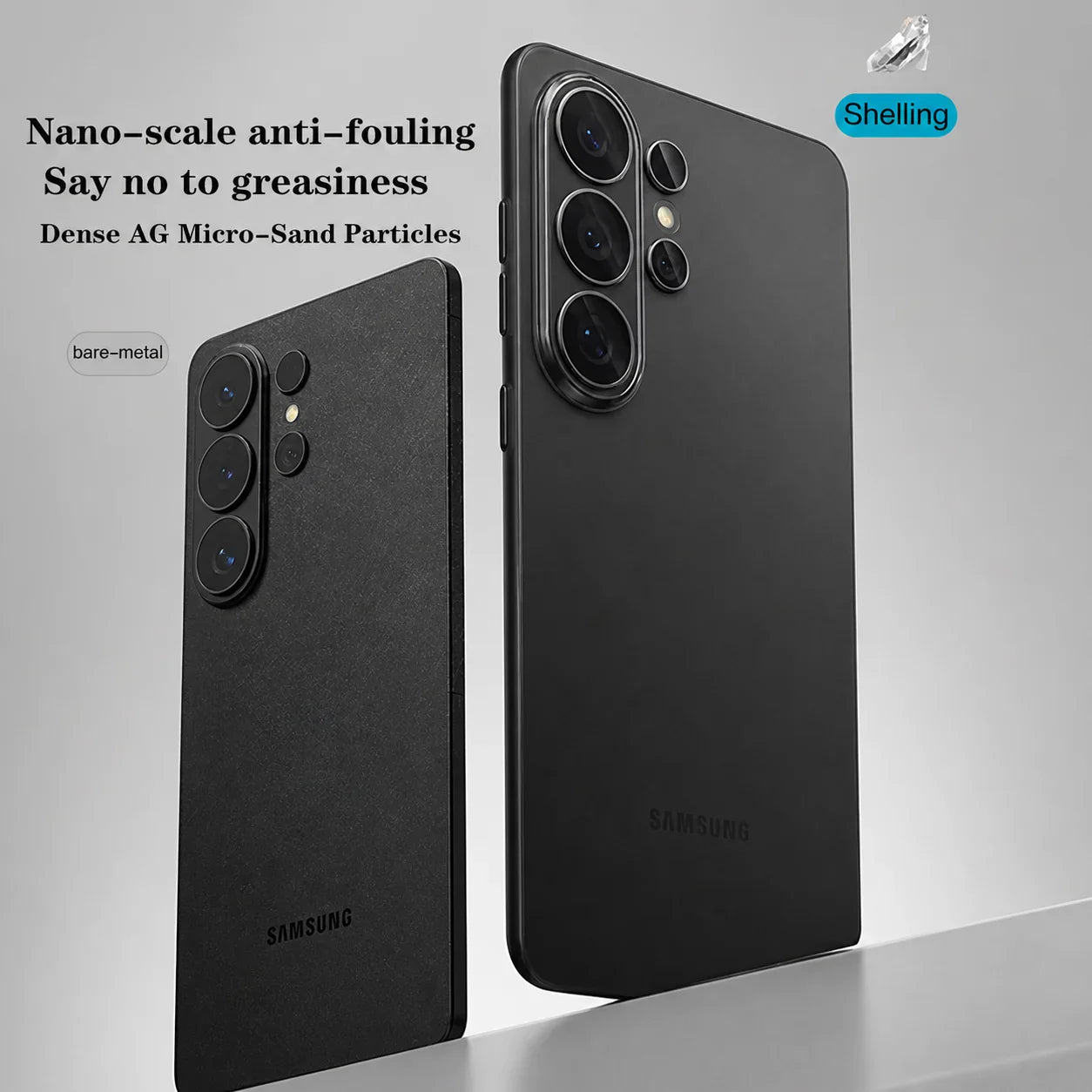 Lightweight Samsung slim fit protective back cover