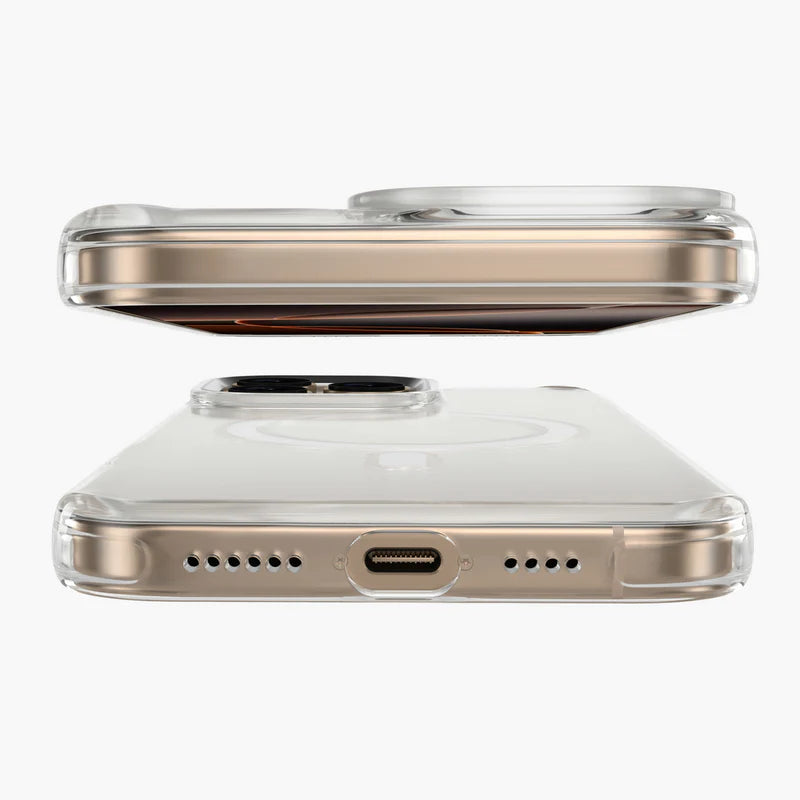 Clear iPhone Back Cover with Anti-Yellow Protection