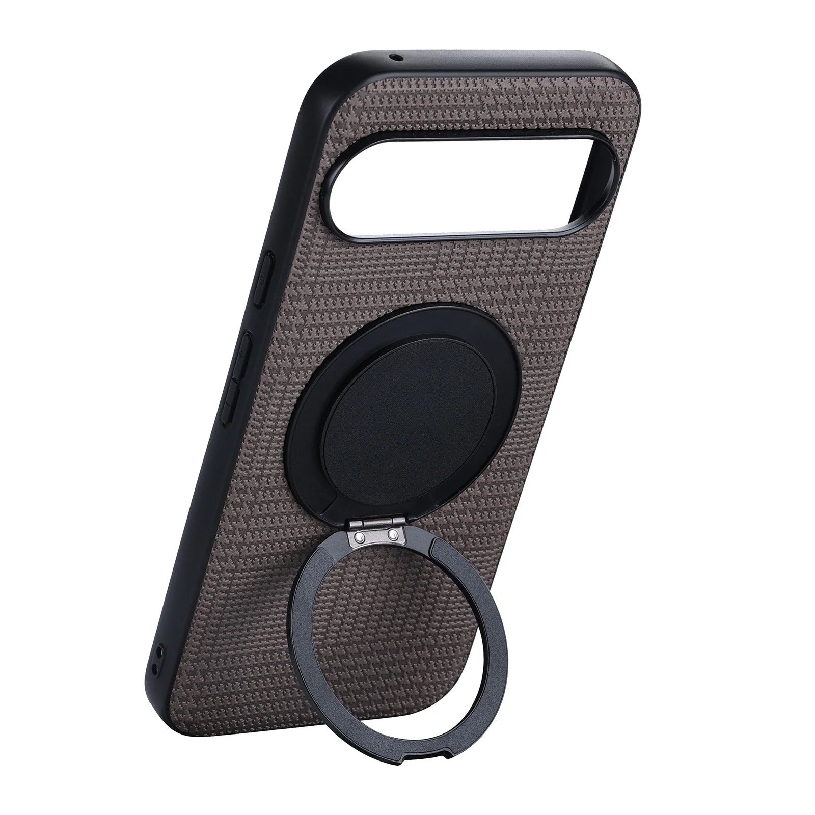 Prestige Weave Texture MagSafe Kickstand Case: Stylish Protection & Convenient Stand