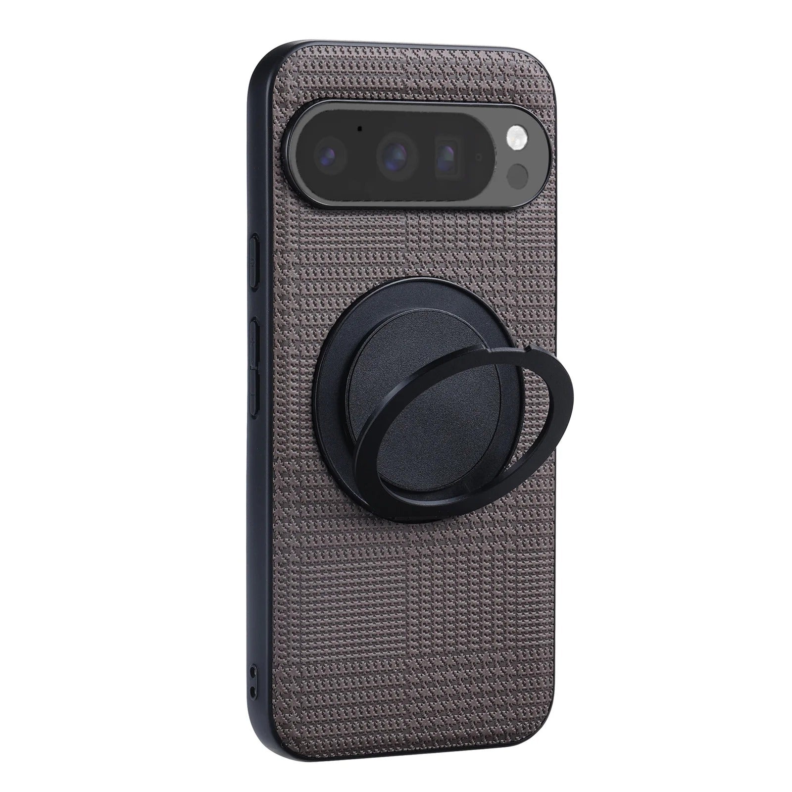 Prestige Weave Texture MagSafe Kickstand Case: Stylish Protection & Convenient Stand
