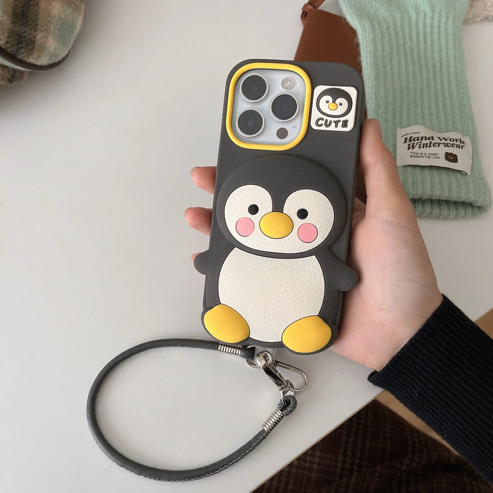 Sweet Penguin Haven Phone Case