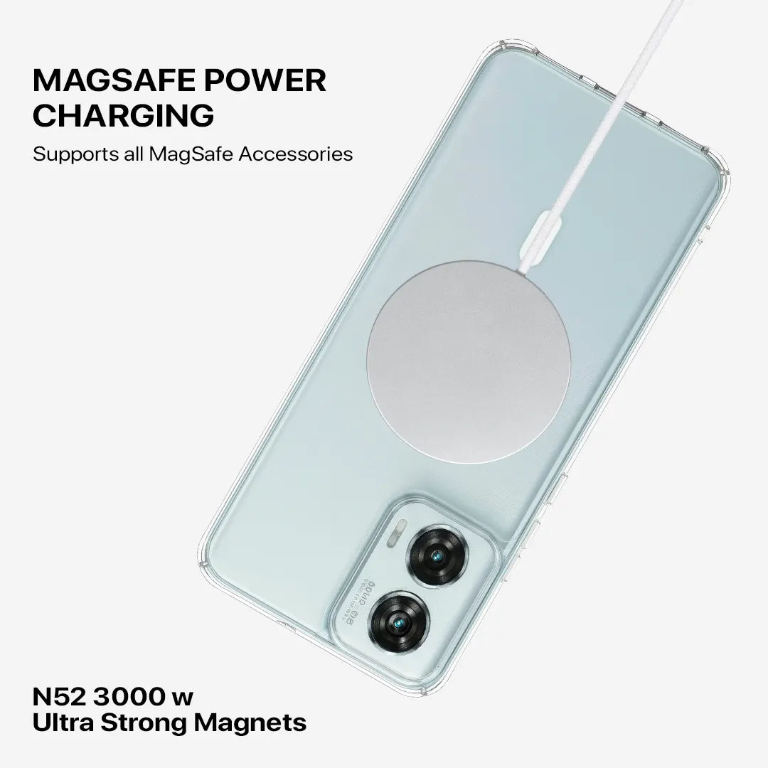 Slim clear protective cover Moto Edge 50 Fusion