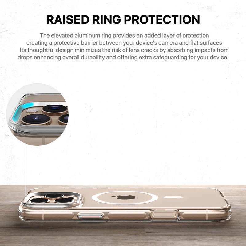 Anti-Yellow Clear iPhone Case with Slim Fit Design