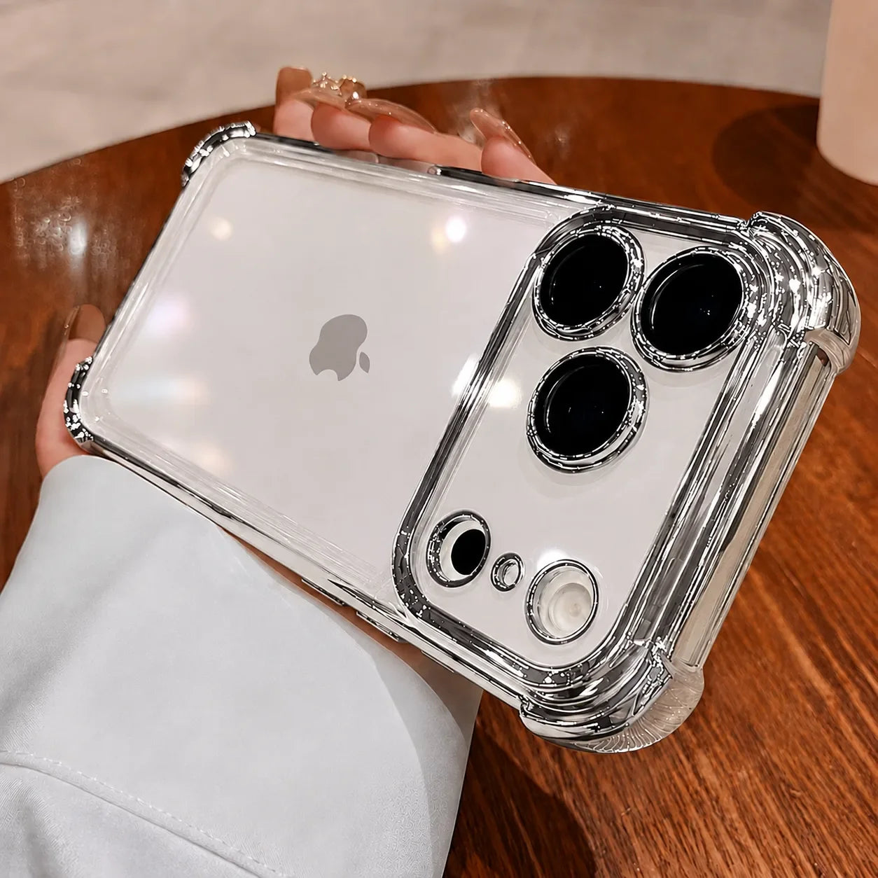 Luxury Clear Acrylic Drop-Proof Case