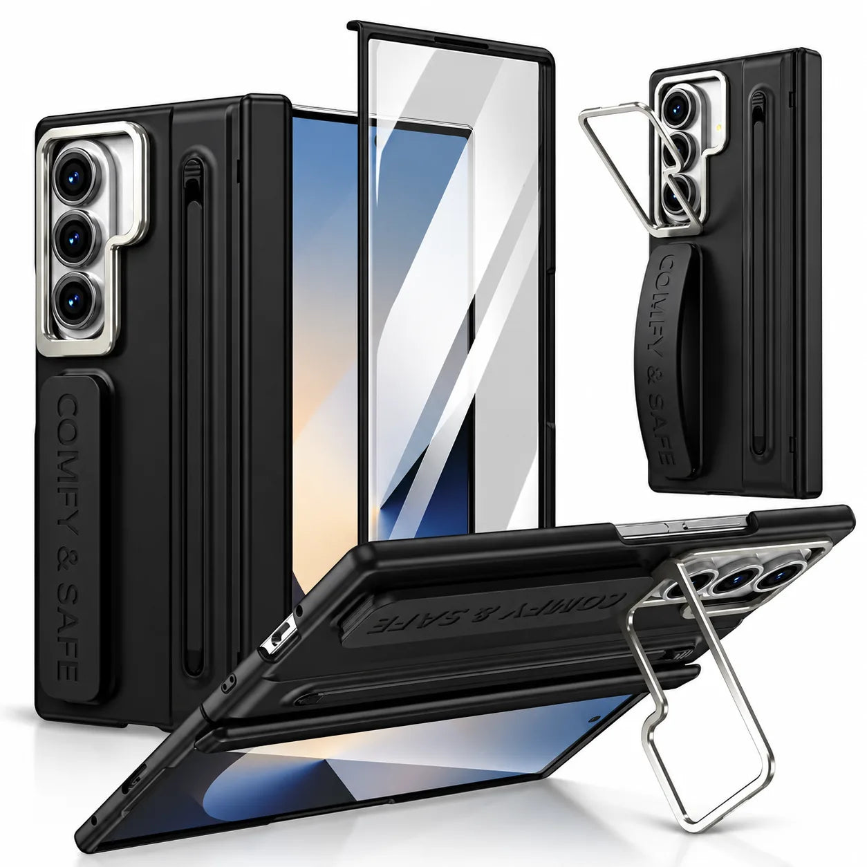 Samsung Galaxy S Pen Holder Kickstand Heavy-Duty Protective Case