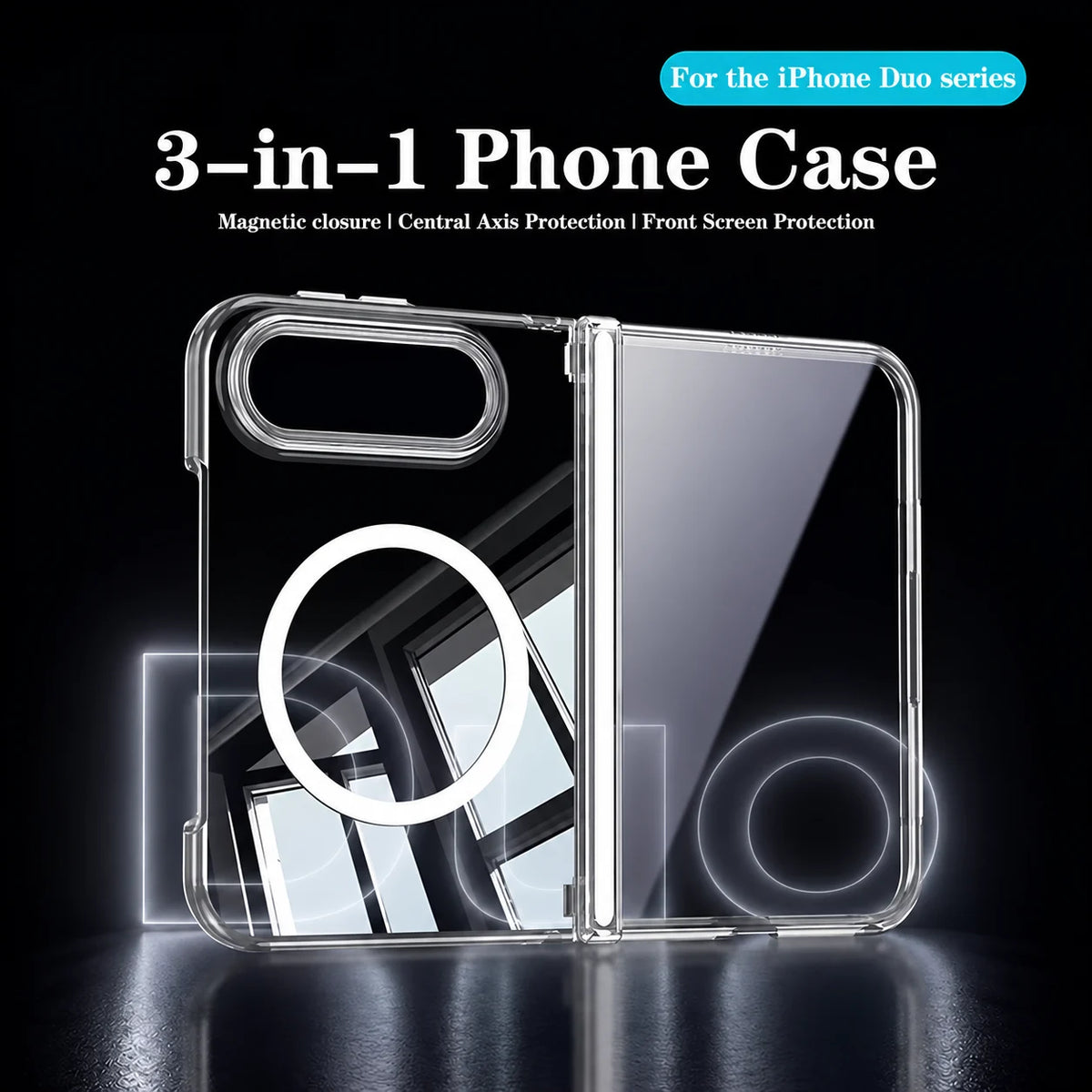 iPhone Duo Transparent Magsafe Case