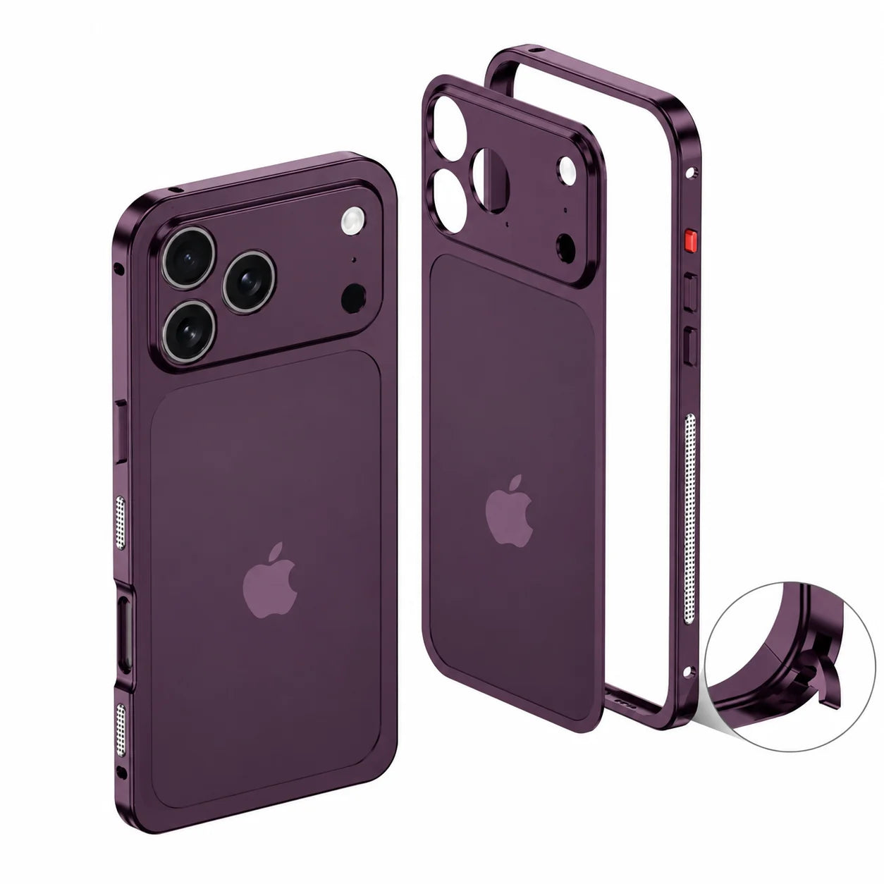 Metal Bumper Converter Case for iPhone 18 Series
