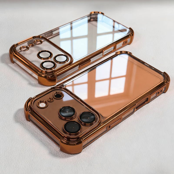 Luxury Transparent Cushion Shockproof Phone Case