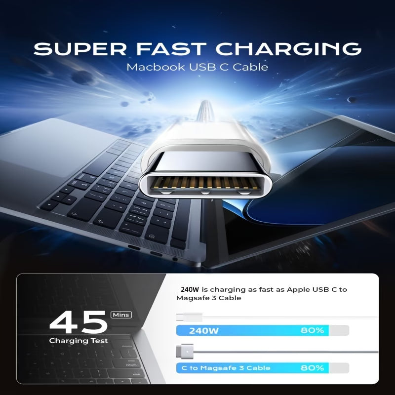 USB Type-C to Type-C Charging Cable