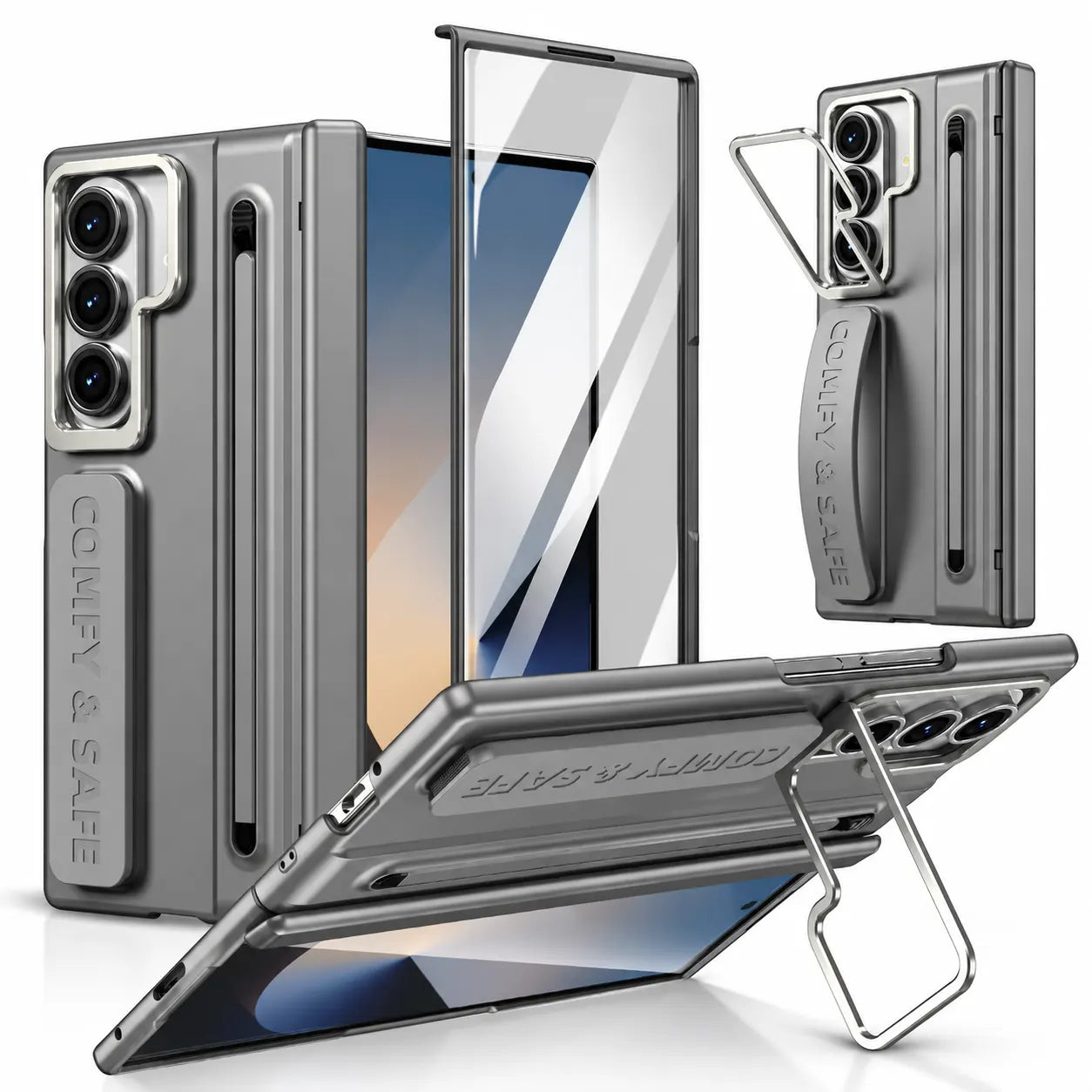 Samsung Galaxy S Pen Holder Kickstand Heavy-Duty Protective Case
