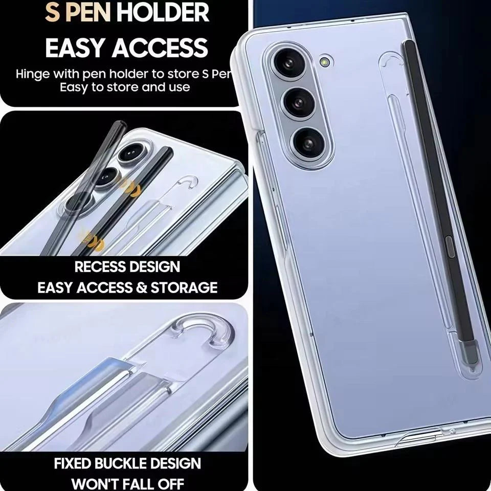 Galaxy Z Fold 7 Clear S Pen Case