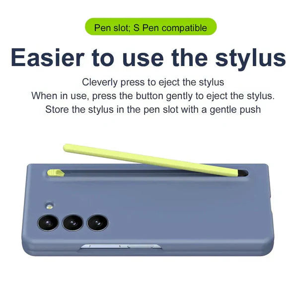 Samsung S Pen Inside with Front Glass Case.
