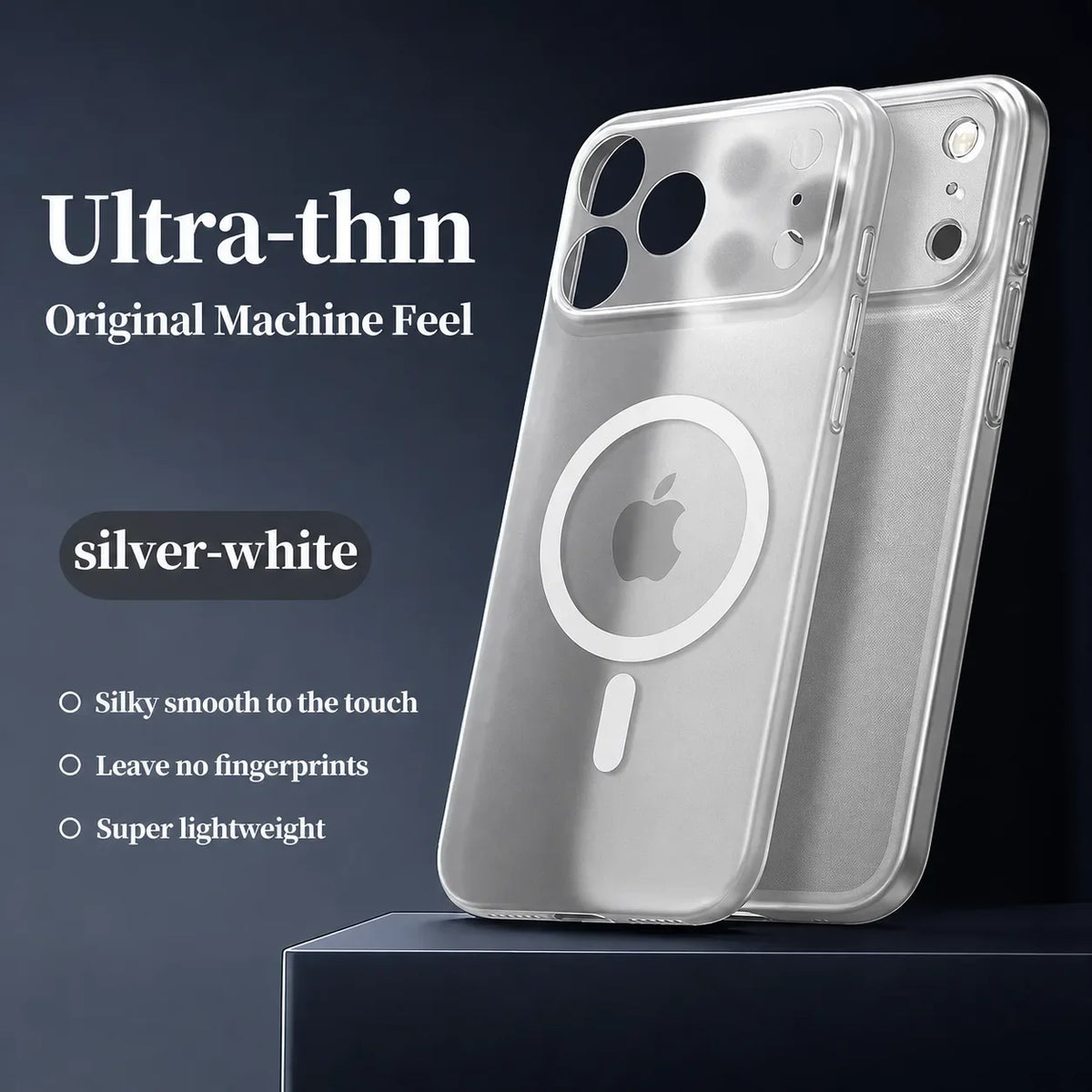 Ultra-Thin 0.3mm Paper-Feel MagSafe Case for iPhone