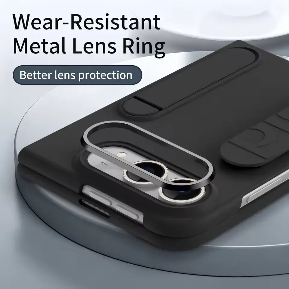 iPhone Duo Silicone Case with Wrist Strap