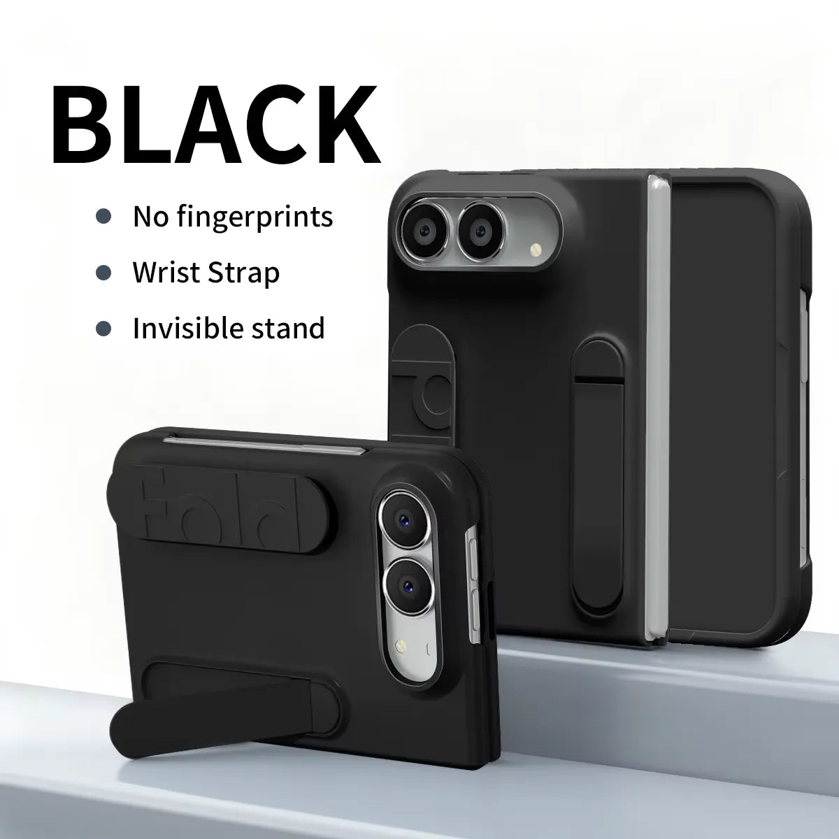 iPhone Duo Silicone Case with Wrist Strap
