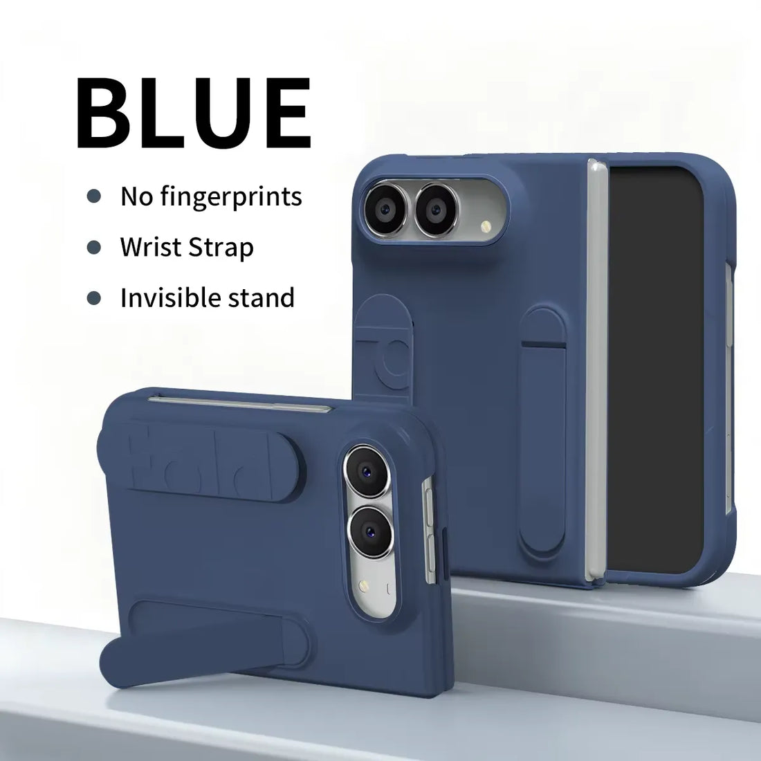 iPhone Duo Silicone Case with Wrist Strap