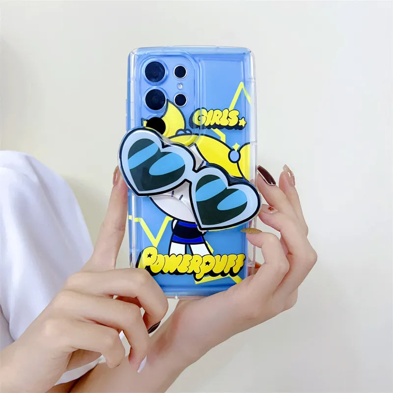 Powerpuff Sunnies Squad Cover For Samsung S24 Ultra.