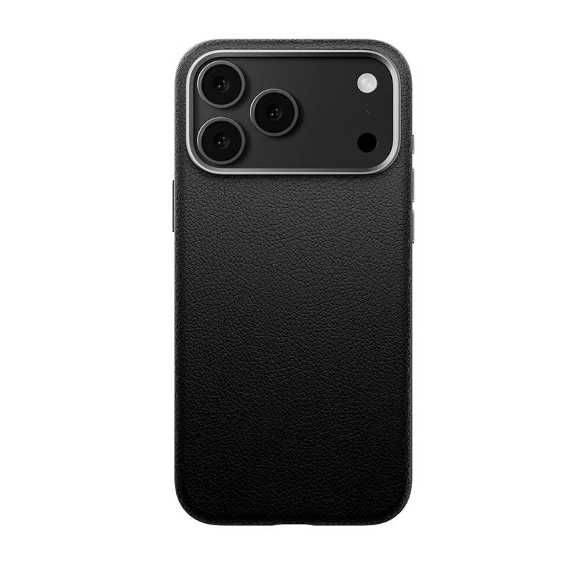 Premium Leather Textured Case for iPhone 18 Series