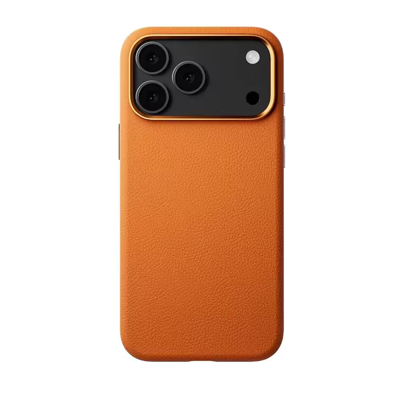 Premium Leather Textured Case for iPhone 18 Series