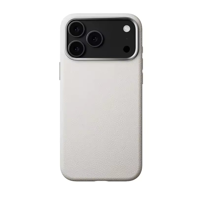 Premium Leather Textured Case for iPhone 18 Series