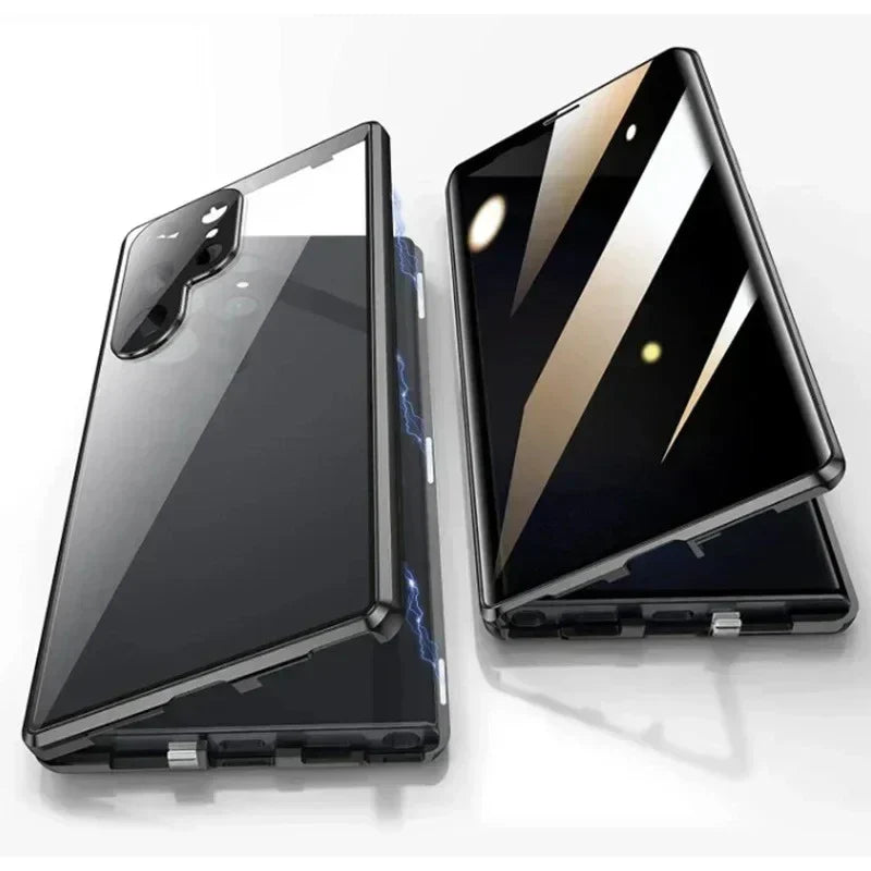 Samsung S26 Ultra Anti-Spy Dual Magnetic Glass Case