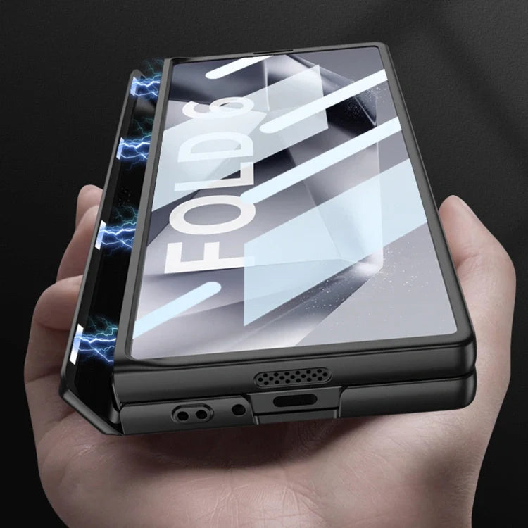 Samsung Galaxy Z Fold6 GKK Integrated Full Coverage Magnetic Fold Phone Case.