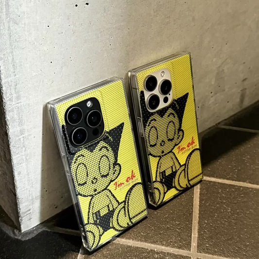 Astro Boy Yellow iPhone case