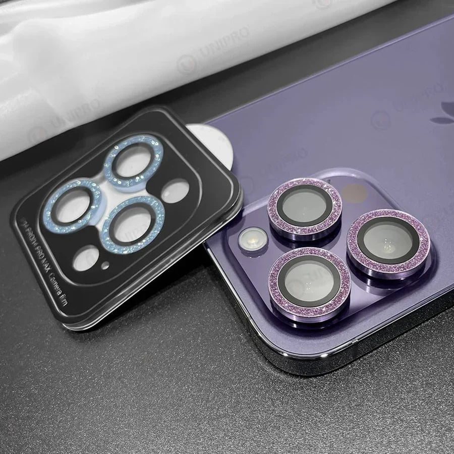 Shine Stone Colorful Camera Lens Protector
