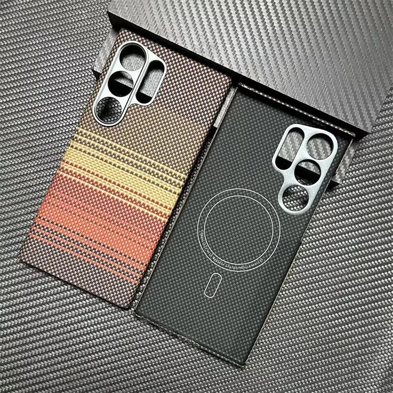 Magnetic Aramid Fiber Samsung Cases