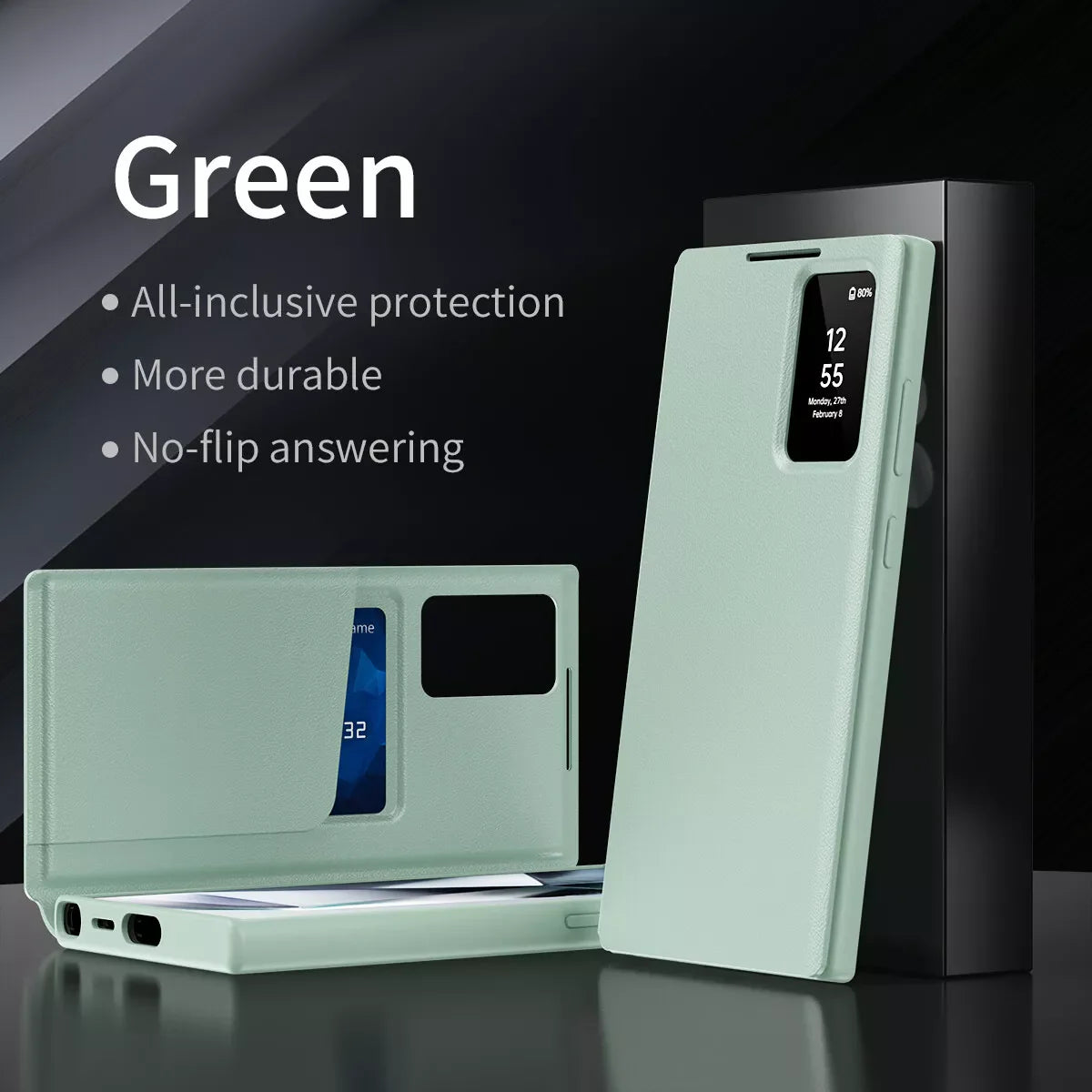 Samsung Lite Green Flip Case