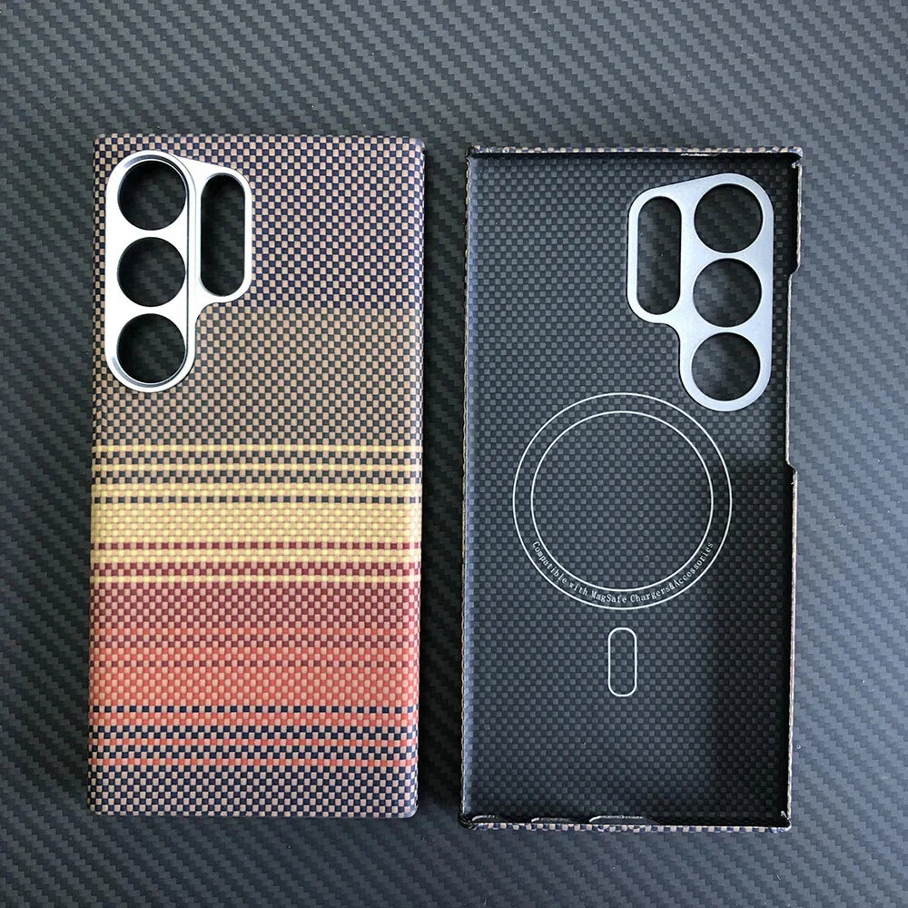 Magnetic Aramid Fiber Samsung Cases